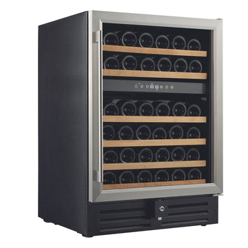 Smith & Hanks 46 Bottle Dual Zone Under Counter Wine Cooler RE100002