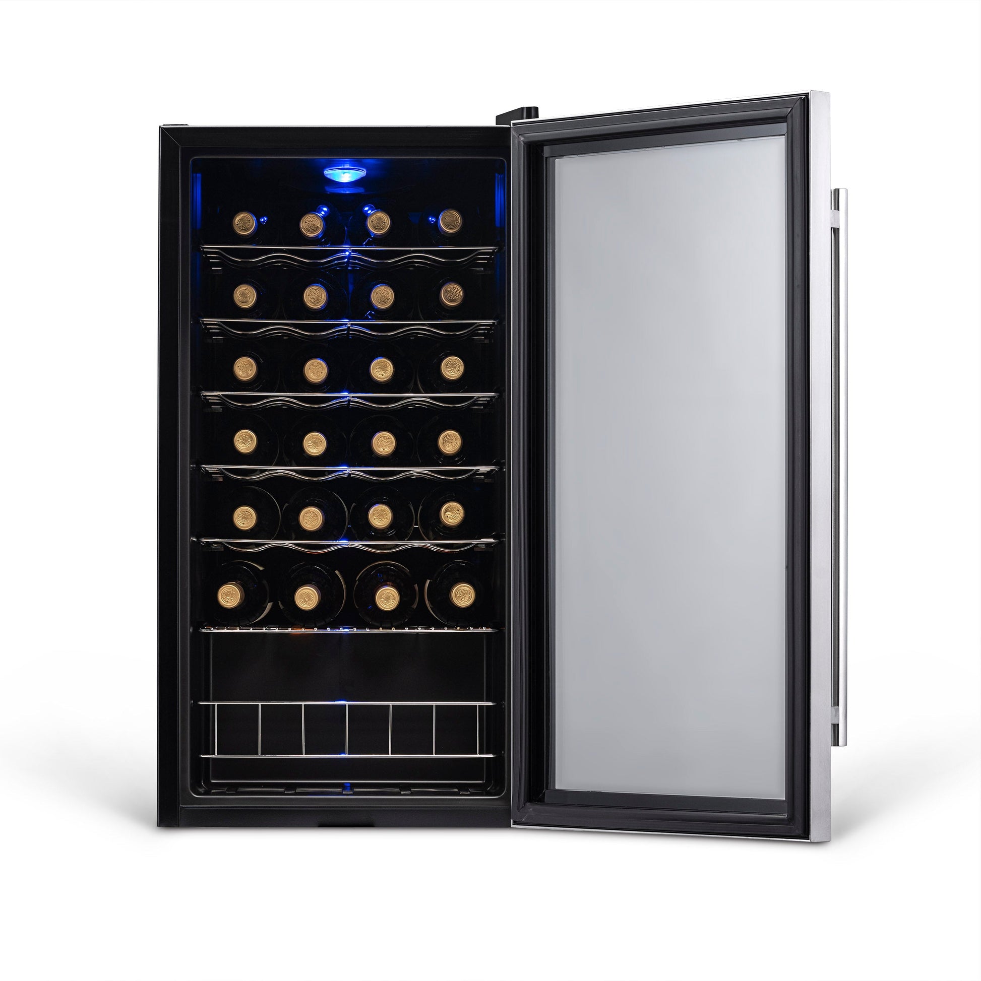 Newair Freestanding 27 Bottle Compressor Wine Fridge