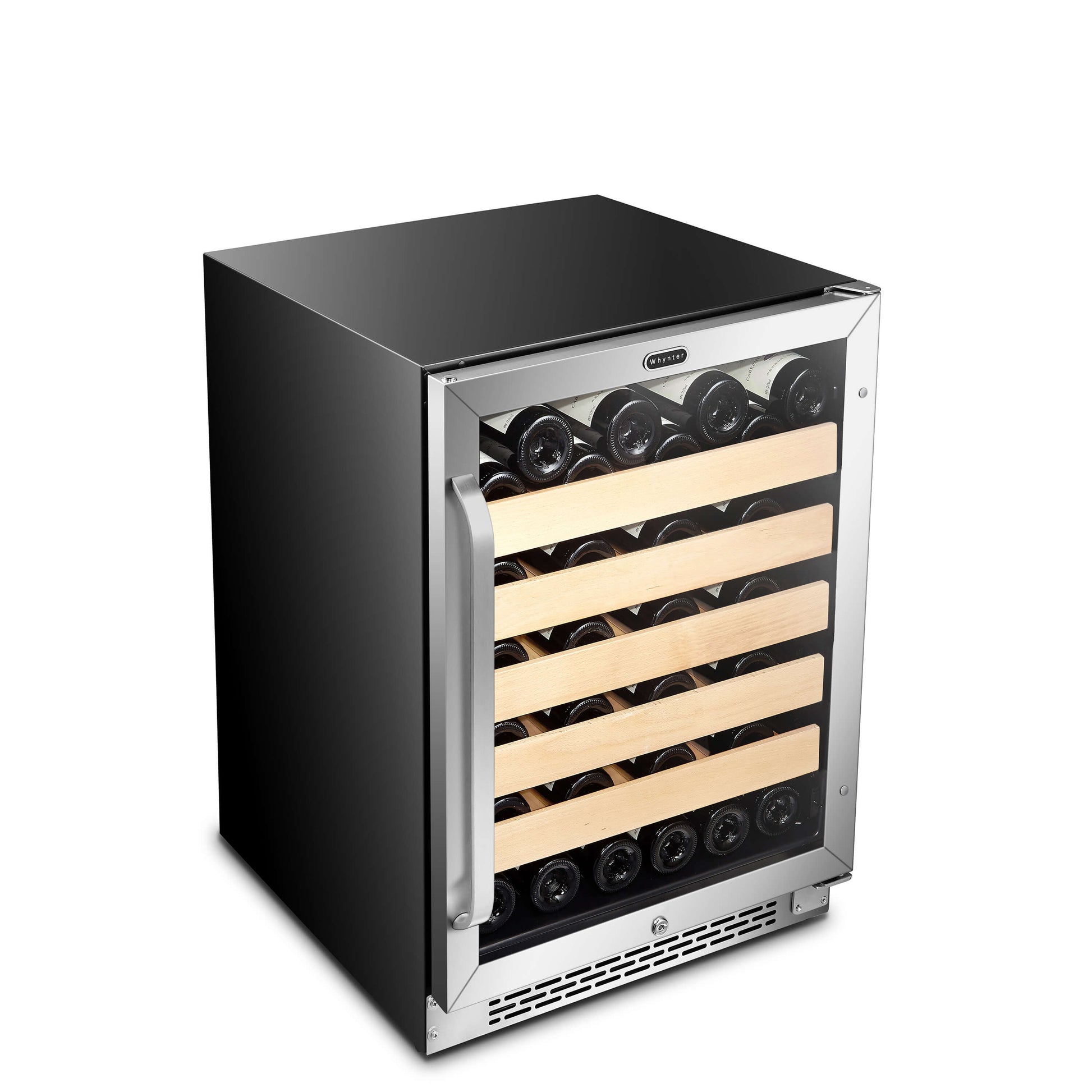 Whynter BWR-541STS/BWR-541STSa 24? Built-In Stainless Steel 54 Bottle Wine Refrigerator Cooler