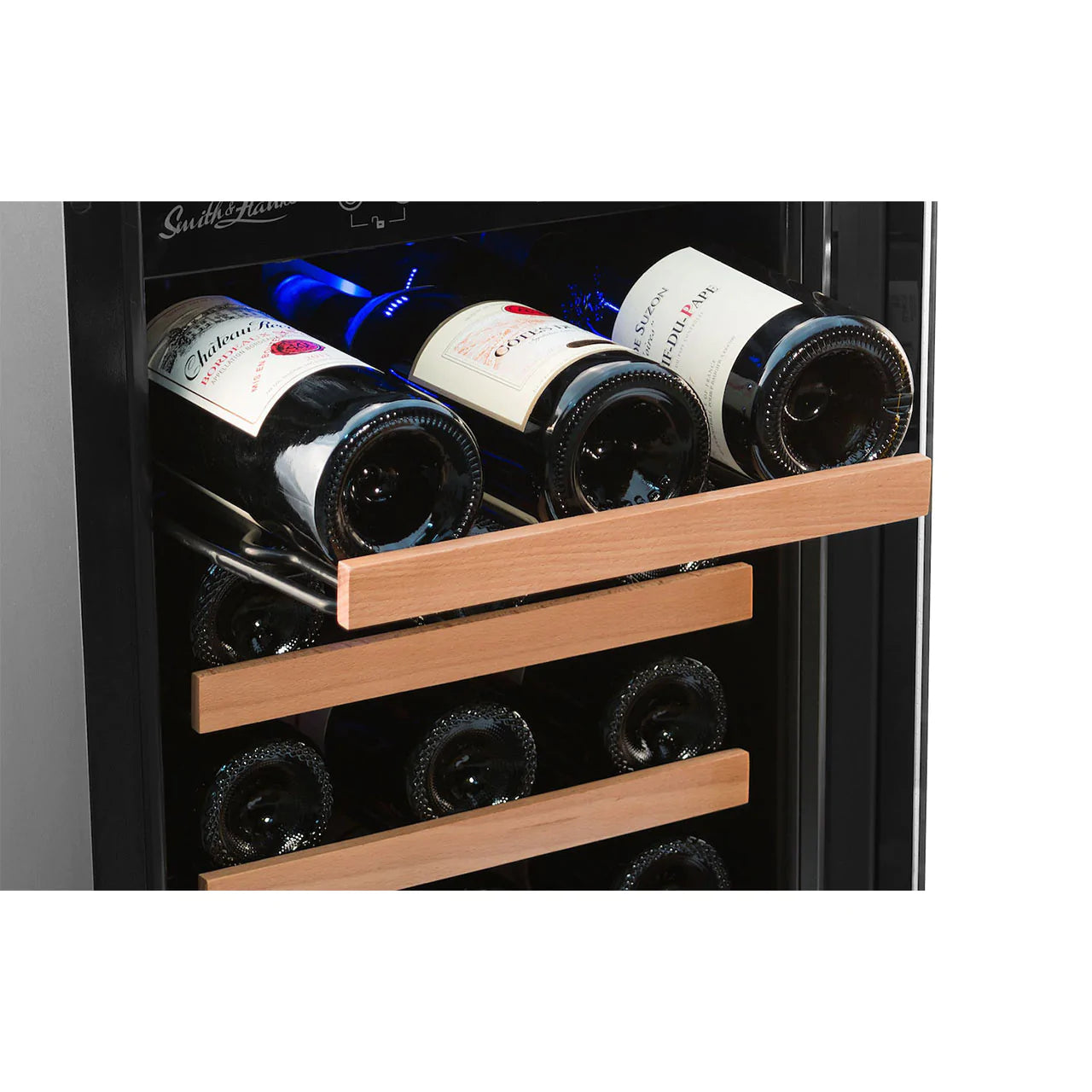 Smith & Hanks 32 Bottle Dual Zone Under Counter Wine Cooler RE100006