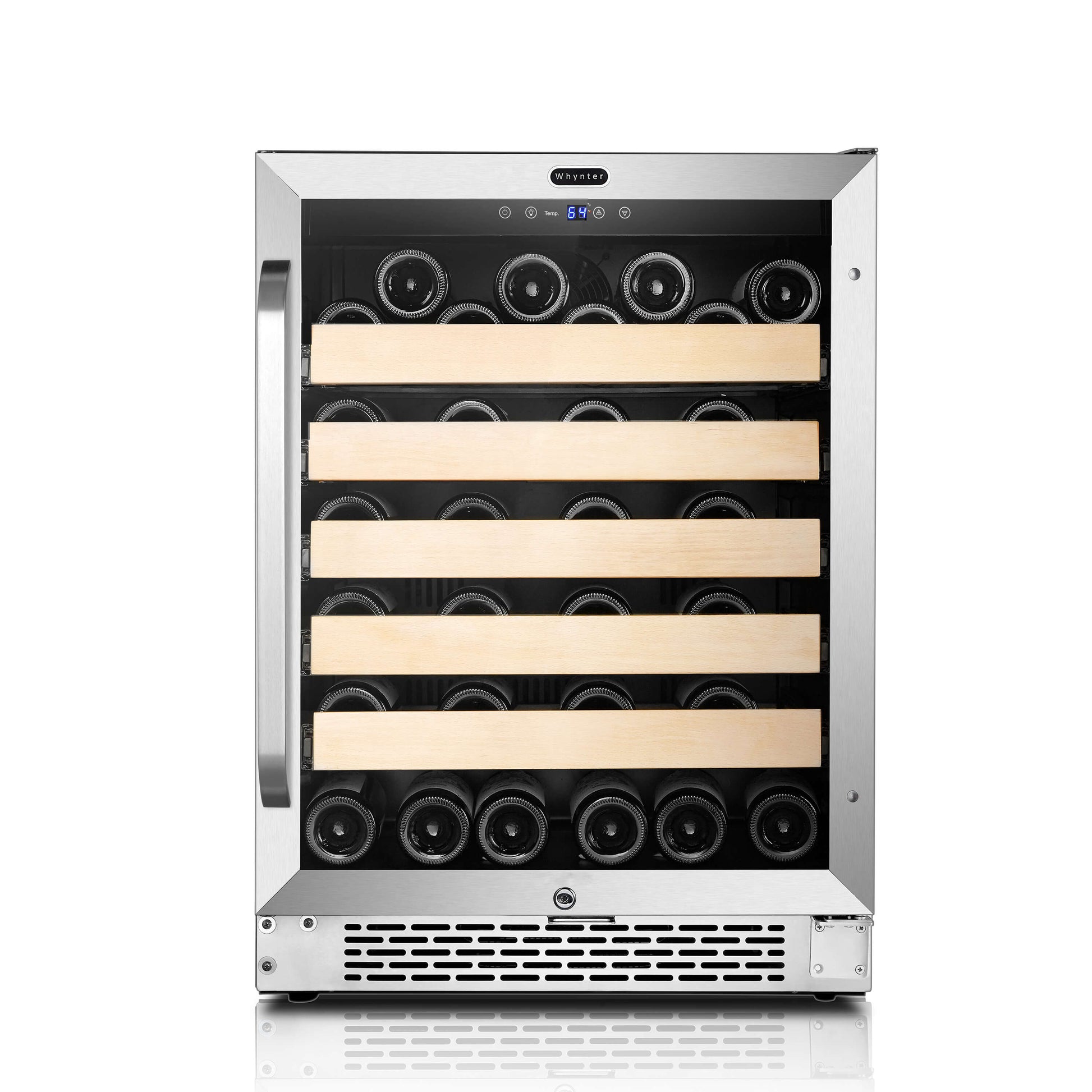 Whynter BWR-541STS/BWR-541STSa 24? Built-In Stainless Steel 54 Bottle Wine Refrigerator Cooler