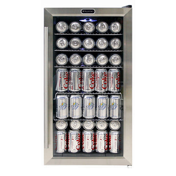 Whynter BR-125SD Beverage Refrigerator – Stainless Steel