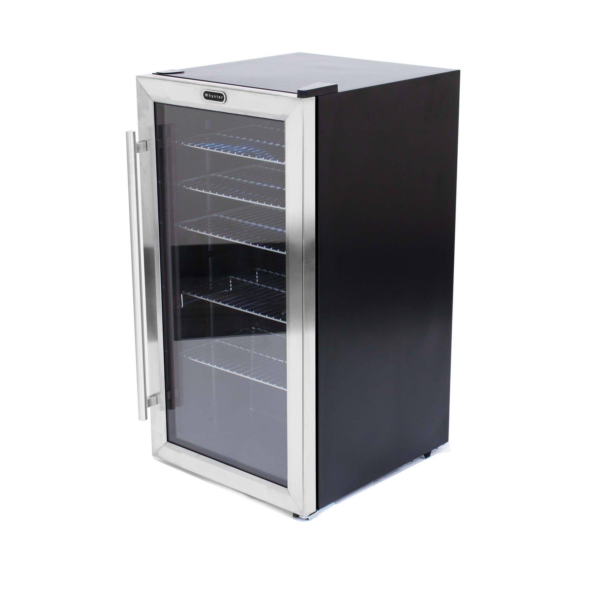 Whynter BR-130SB Beverage Refrigerator with Internal Fan – Stainless Steel 120 Can Capacity