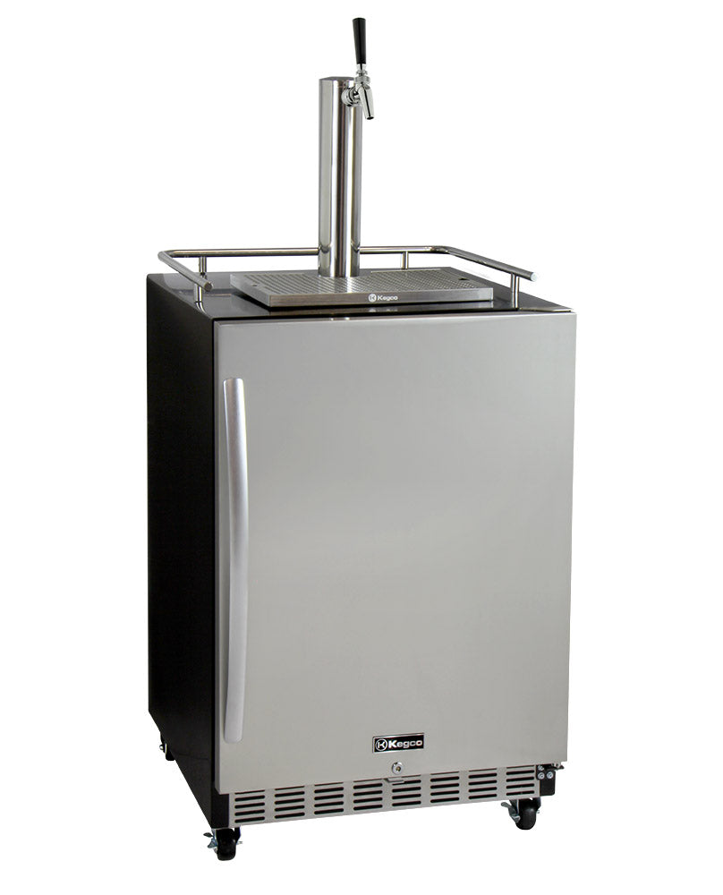 Full Size Digital Commercial Undercounter Kegerator With X-clusive Premium Direct Draw Kit