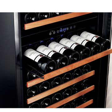Smith & Hanks 166 Bottle Single Zone Stainless Steel Wine Refrigerator RE100003