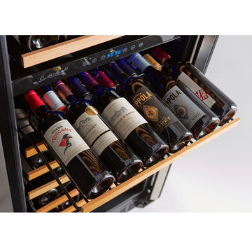 Smith & Hanks 166 Bottle Single Zone Stainless Steel Wine Refrigerator RE100003