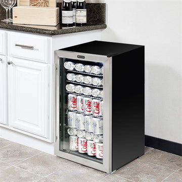 Whynter BR-125SD Beverage Refrigerator – Stainless Steel