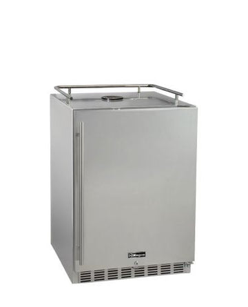 24" Wide All Stainless Steel Commercial Built-in Kegerator - Cabinet Only